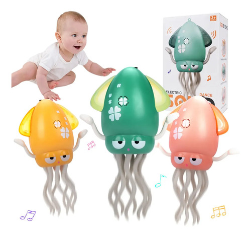 Juguete Calamar Bailarín Para Niños Dancing Squid Calamar Bailarin