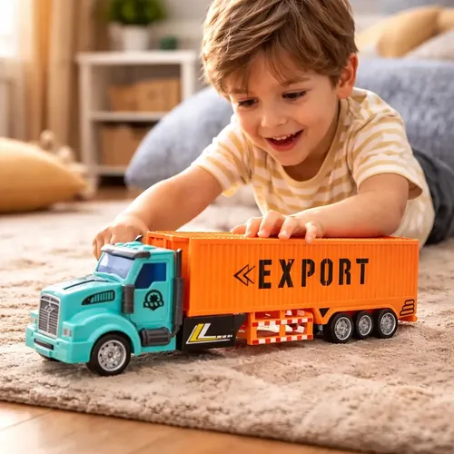 Juguete Camión Container A Control Remoto Para Niños Varios — foto 4