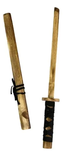 Juguete Katana Espada Ninja Samurai Para Niños Madera — foto 2