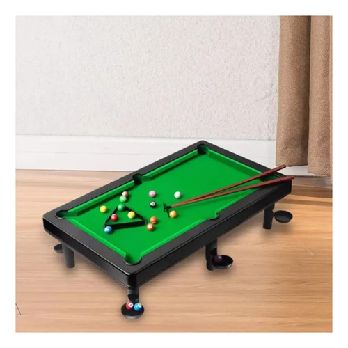 Juguete Mini Mesa De Billar Juego De Billar Pool — foto 2