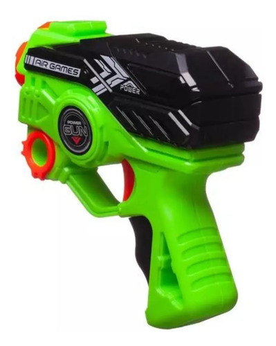 Juguete Pistola Lanza Dardos Con Blanco Para Niños Verde — foto 4