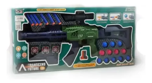 Juguete Pistola Lanzadora Con Dardos Juguete Varios