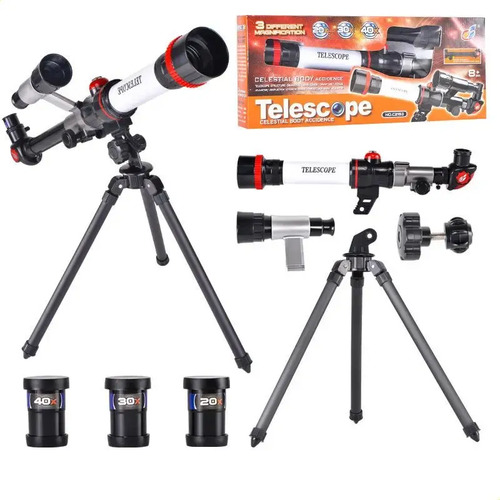 Juguete Telescopio Astronómico Experimento Científico Varios — foto 3