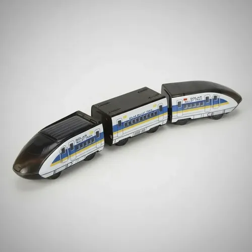 Juguete Tren Bala Energía Solar Armable Para Niños — foto 3