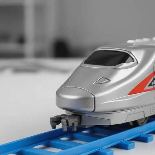 Juguete Tren Moderno Con Rieles Y Accesorios — foto 5