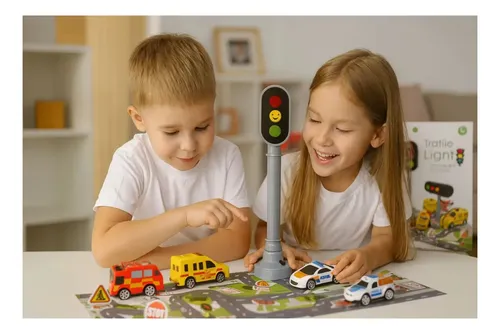 Juguetes De Señales De Tráfico Para Niño Con Autos Varios — foto 2