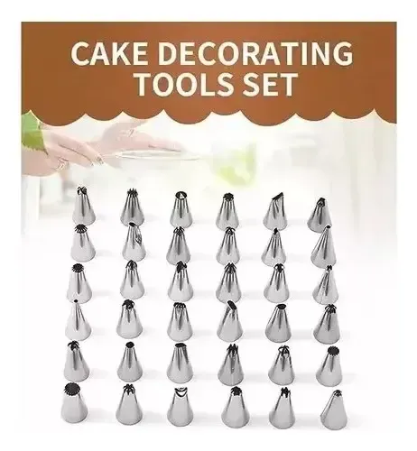 Kit De Decoración Pasteles De 66 Pzs Repostería — foto 7