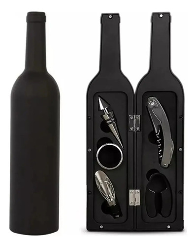 Kit De Lujo Accesorios Para Vinos 5 Piezas