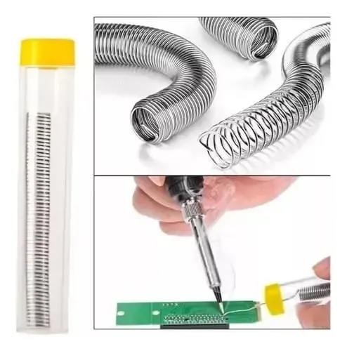 Kit De Soldador Con Tubo De Estaño Con Resina Y Ventosa De S — foto 8