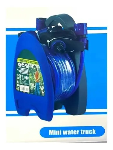 Kit Manguera D Jardin Para Riego Con Soporte/conectores 10 M Azul — foto 2