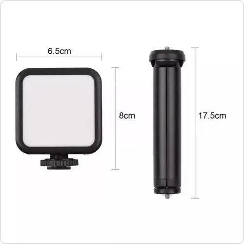 Kit Vlogging Palo Selfie Luz Control Bluetooth Microfono — foto 5