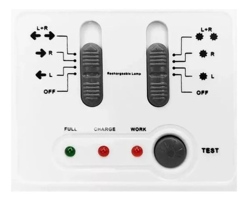 Lámpara De Emergencia Encendido Automatico Ajustable Blanco — foto 5
