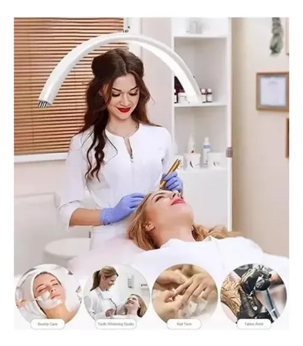 Lampara Led Media Luna Estética Pestañas Cejas — foto 10