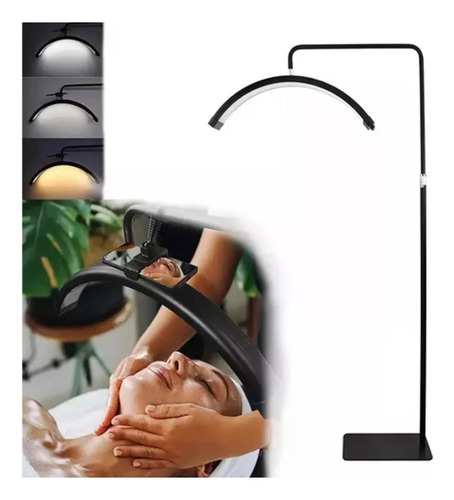 Lampara Led Media Luna Estética Pestañas Cejas — foto 6