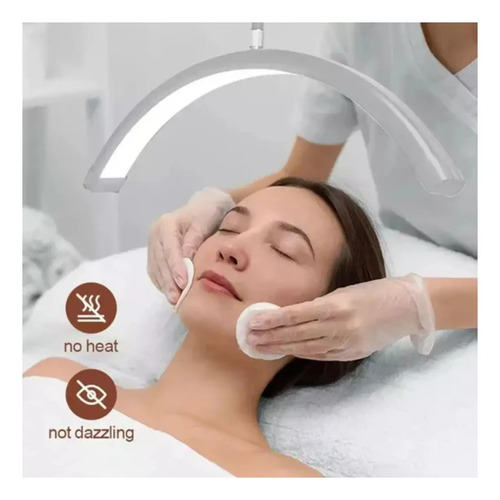 Lampara Led Media Luna Estética Pestañas Cejas — foto 9