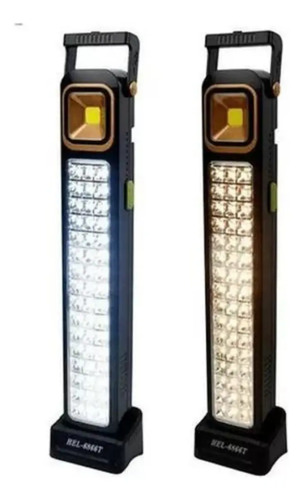 Lámpara Luz Solar De Emergencia Recargable 48 Led Foco Usb C Negro — foto 4