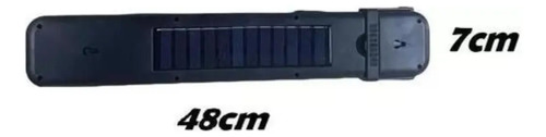 Lámpara Luz Solar De Emergencia Recargable 48 Led Foco Usb C Negro — foto 8