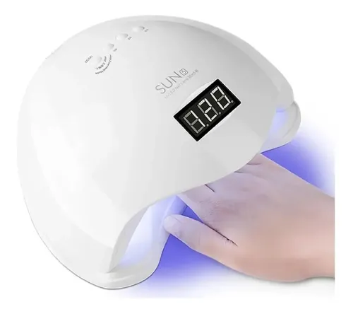 Lámpara Para Uñas Sunuvled Nail Lamp Blanca Blanco