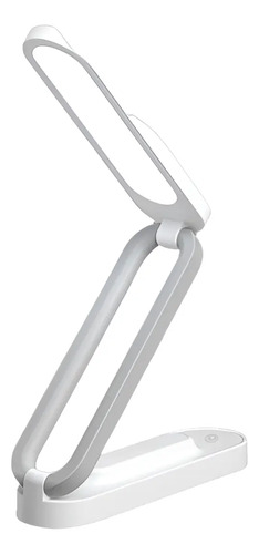 Lámpara Plegable Luz Led De Escritorio Regulable Flexible Color De La Estructura Blanco
