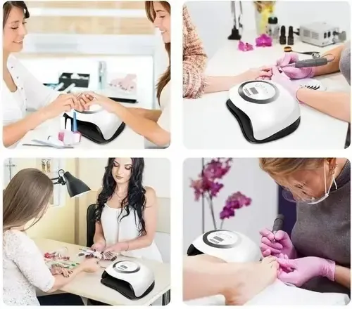 Lampara Secado De Uñas Maquina Para Uñas Secadora Uñas 168w Blanco — foto 2
