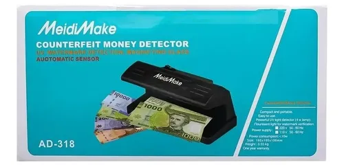 Lector Detector Maquina De Billetes Falsos Ultravioleta — foto 5