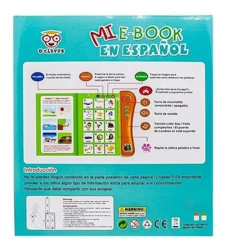 Libro Electrónico De Aprendizaje Español Sonido Para Niños — foto 5