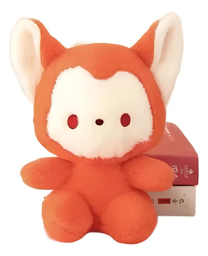 Linda Muñeca De Peluche Ahri 25 Cm Kawaii Rojo