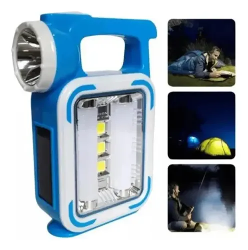 Linterna Solar Led Para Acampar Recargable Usb Solar Varios — foto 3