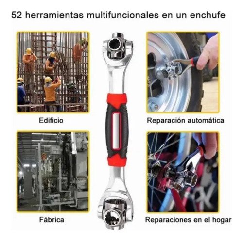 Llave Multifuncional Portátil 48 En 1 Con Rotación De 360° Varios — foto 2
