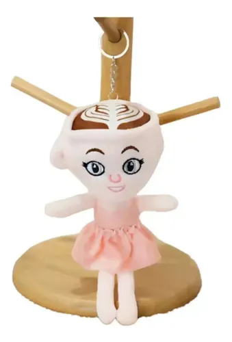 Llavero De Peluche Diseño Tralalero Tralala Y Sus Amigos Ballerina Capuccina