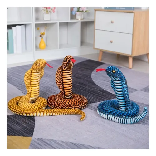 Llush Snake Type Anaconda Suave Juguete Serpiente Peluche Varios — foto 3