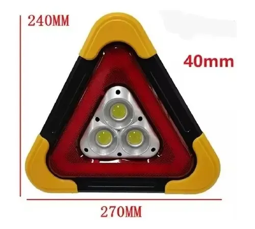 Luces Emergencia Led Auto Triangulo De Emergencia Solar Auto — foto 5