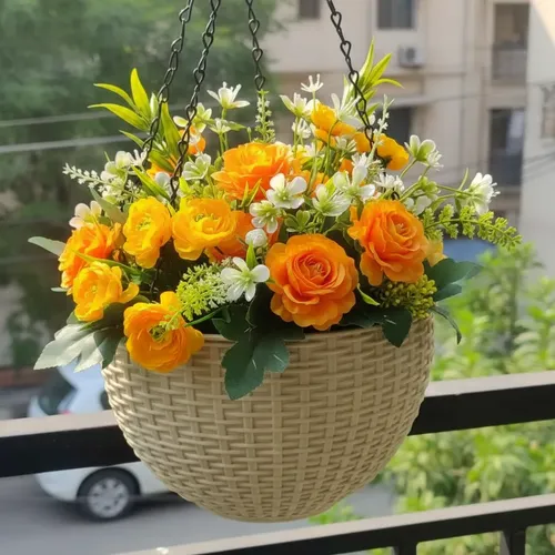 Macetero Para Plantas Colgante Redondo — foto 3