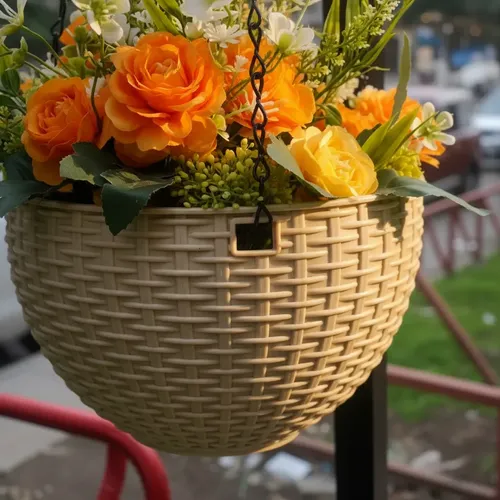 Macetero Para Plantas Colgante Redondo — foto 4