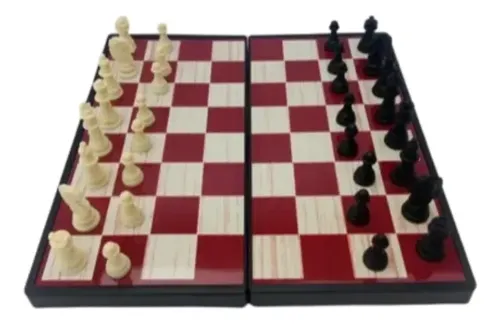 Magnetic Games Juego De Mesa Magnético 4 En 1 Ludo Damas Ajedrez Cartas — foto 7