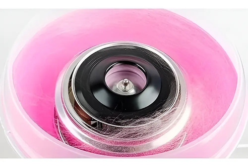Máquina Algodón De Azúcar Eléctrico Caramelo 500w Color Rosa — foto 4