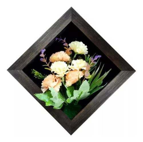 Marcos Decorativos Con Flores Artificiales Para Colgar — foto 3