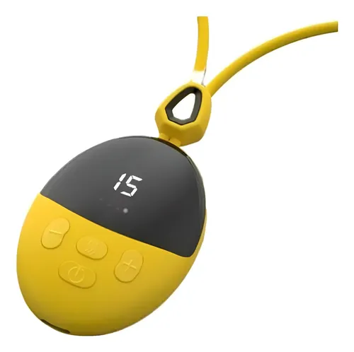 Masajeador De Cuello Colgante Inteligente Portátil Ks-9 Amarillo