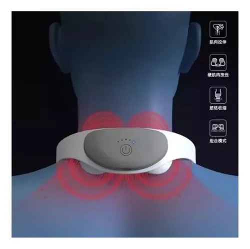 Masajeador Inteligente Portátil Para Cuello Masaje Blanco — foto 6