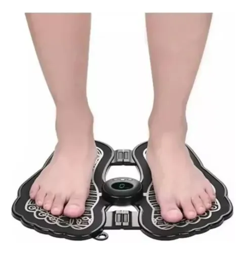 Masajeador Para Pie Eléctrico Estimulador Muscular De Pie Negro — foto 3