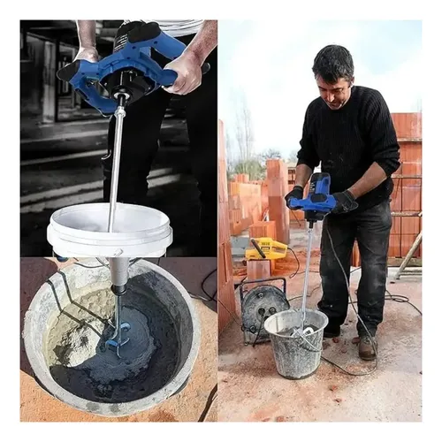 Mezclador De Cemento Pintura Irm 1200w Agitador Electrico — foto 9