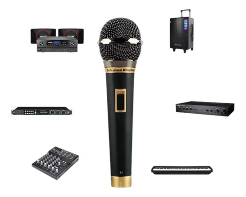 Micrófono Alámbrico Karaoke Profesional Cardioide Voz Varios — foto 3