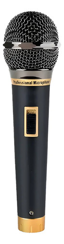 Micrófono Dinámico Con Cable 5m Ttd-60 Negro