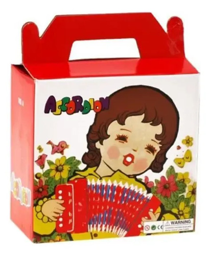 Mini Acordeón Infantil De Plástico Músicos Niños Varios — foto 7