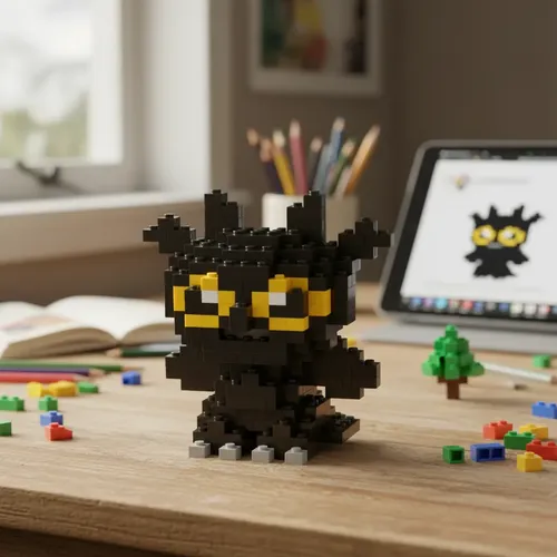 Mini Bloques Didácticos Figura En 3d Armables +500 Chimuelo — foto 2