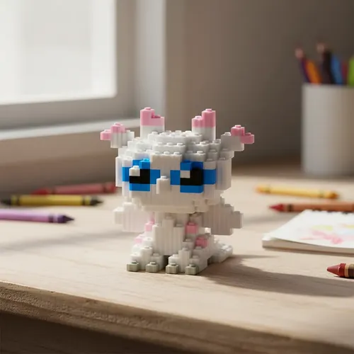 Mini Bloques Didácticos Figura En 3d Armables +500 Furia Luminosa — foto 2