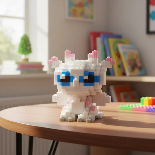 Mini Bloques Didácticos Figura En 3d Armables +500 Furia Luminosa — foto 3