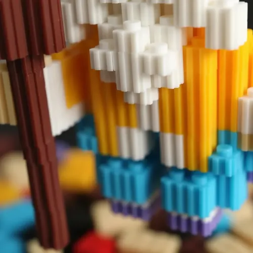 Mini Bloques Didácticos Figura En 3d Armables +500 Maestro Rochi — foto 4