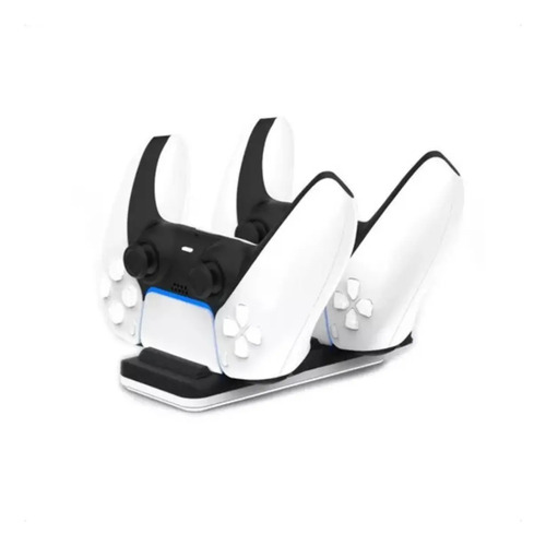 Mini Cargador Ps5 Rápido Doble Dos Mandos Para Ps5 Control Negro — foto 3