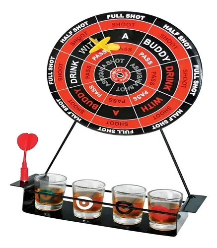 Mini Juego De Dardos Shot Magnético Diversión Varios